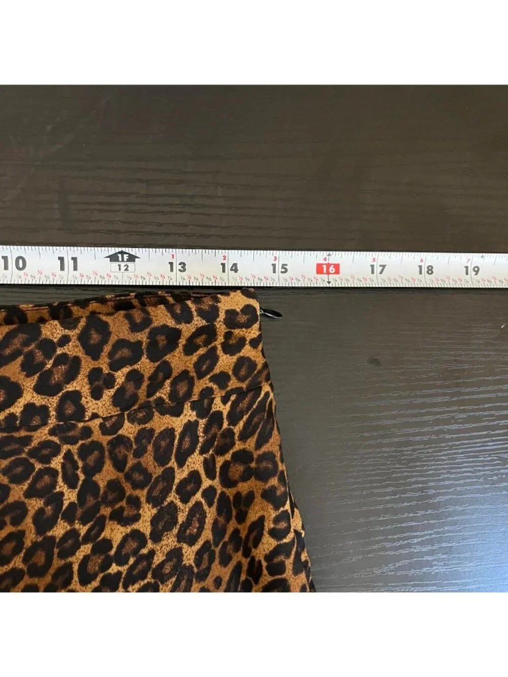 leopard animal print mcbling mob wife midi skirt